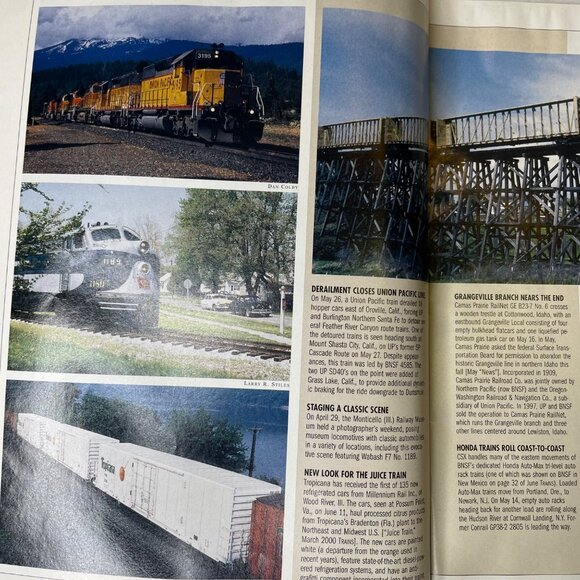 Trains Magazine September 2000 Vol 60 no 9 Railroad Enthusiast Book u California - Picture 7 of 10